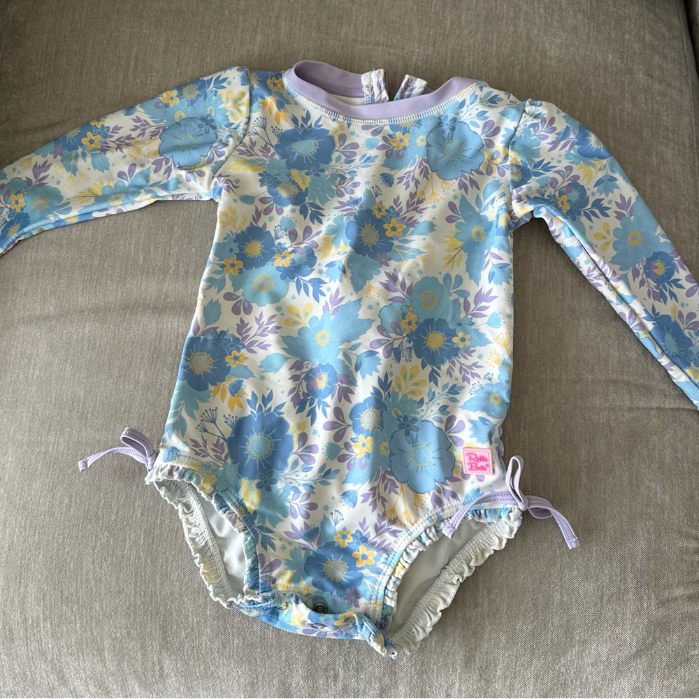 Ruffle Butts bathing suit size 2T - worn a couple times!